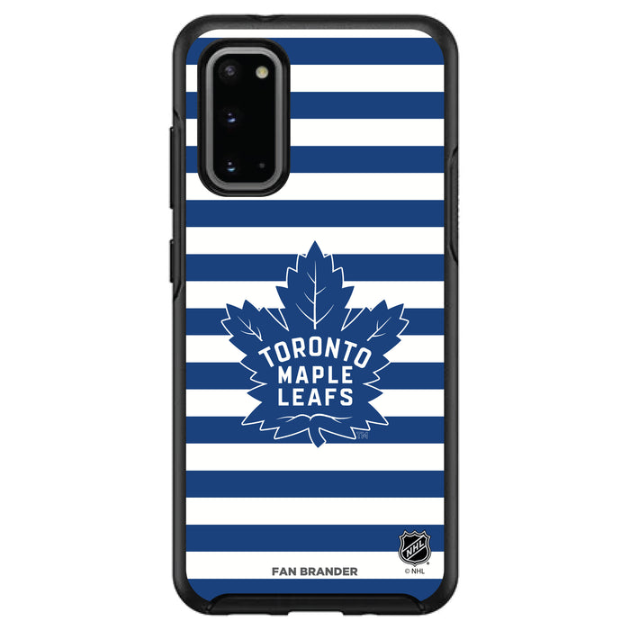 OtterBox Black Phone case with Toronto Maple Leafs Stripes