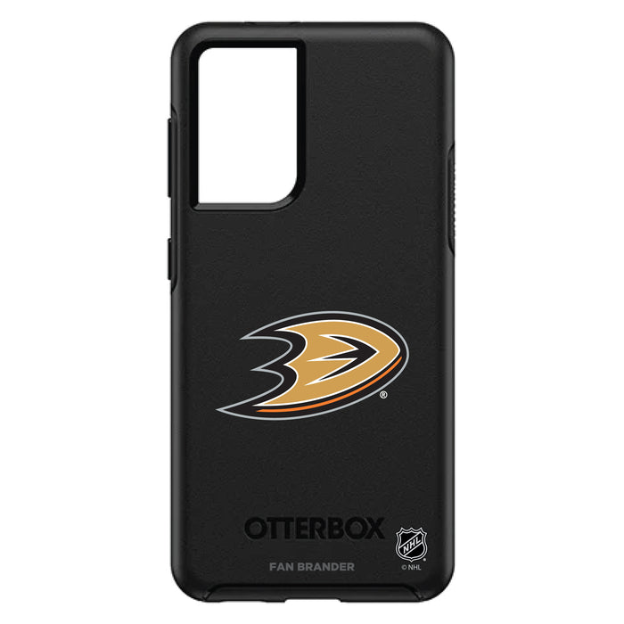 OtterBox Black Phone case with Anaheim Ducks Primary Logo
