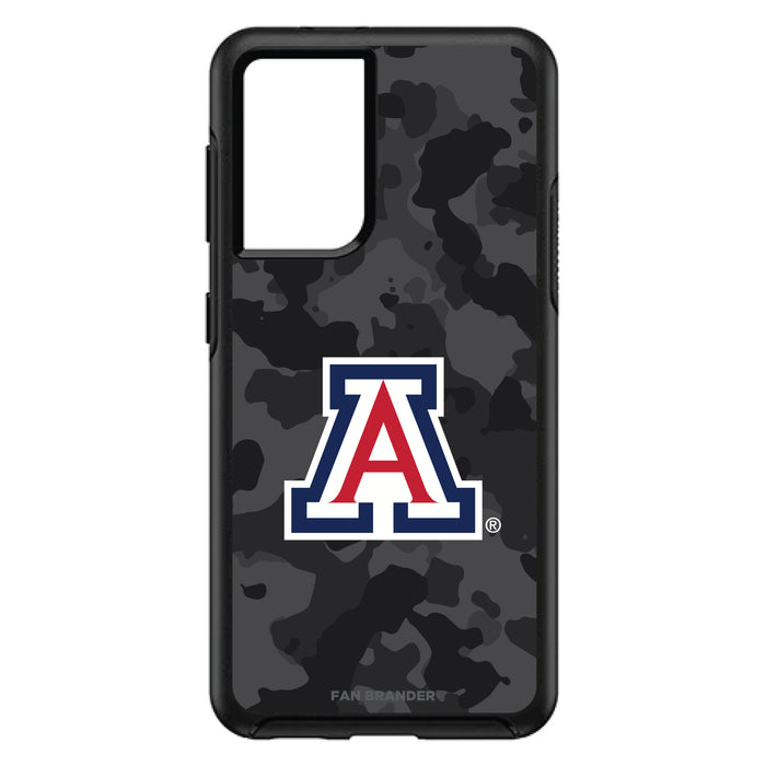 OtterBox Black Phone case with Arizona Wildcats Urban Camo Background