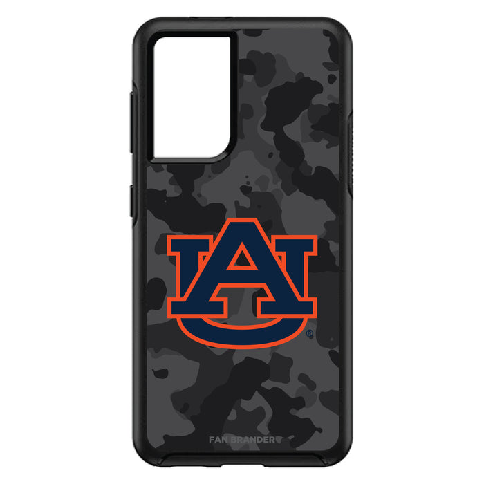 OtterBox Black Phone case with Auburn Tigers Urban Camo Background