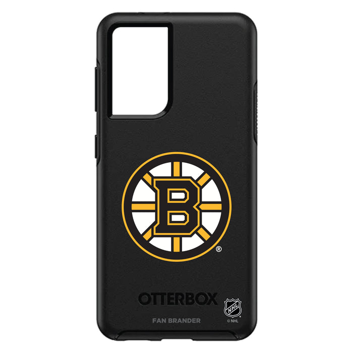 OtterBox Black Phone case with Boston Bruins Primary Logo