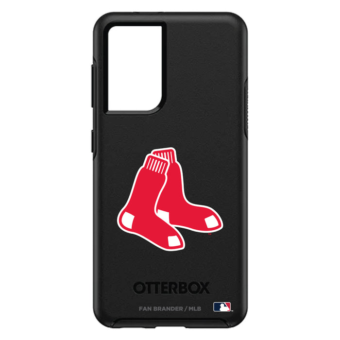 OtterBox Black Phone case with Boston Red Sox Secondary Logo