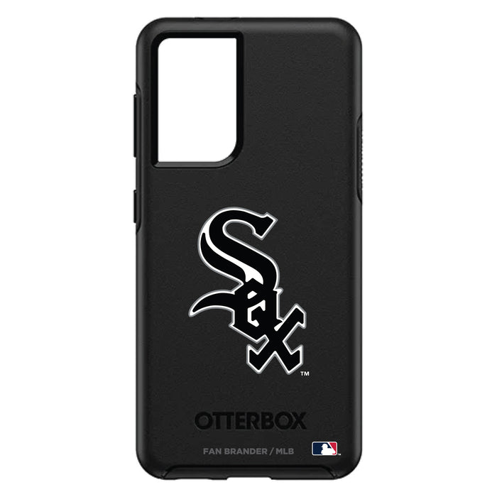 OtterBox Black Phone case with Chicago White Sox Primary Logo