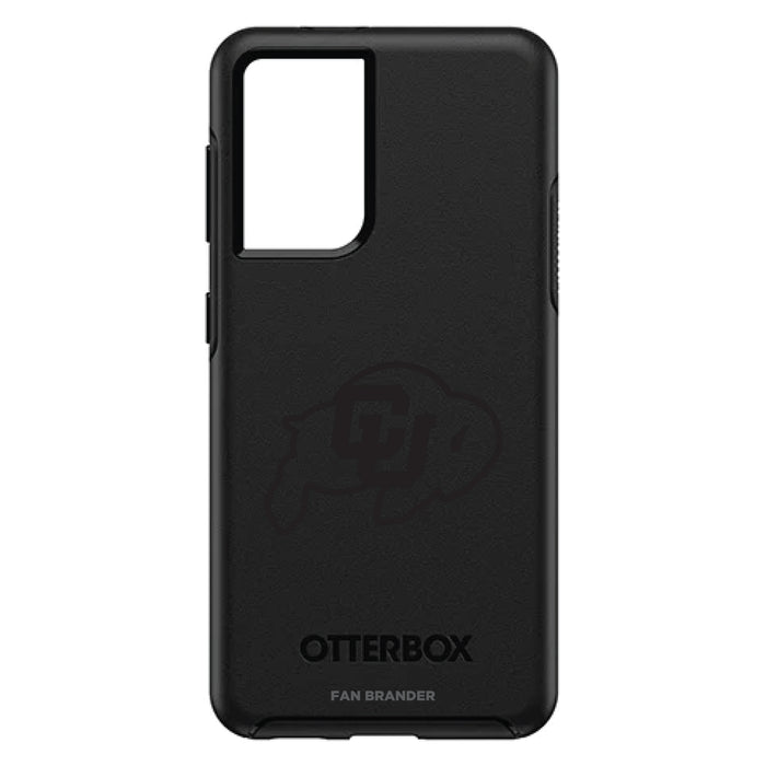 OtterBox Black Phone case with Colorado Buffaloes Primary Logo in Black