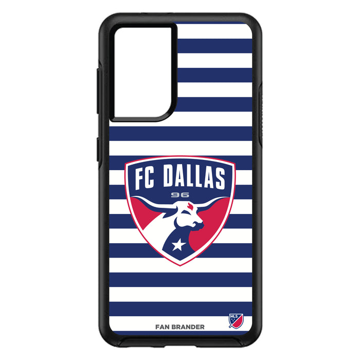 OtterBox Black Phone case with FC Dallas Stripes