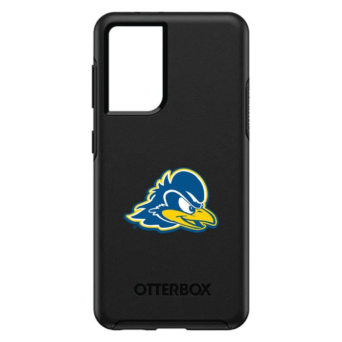 OtterBox Black Phone case with Delaware Fightin' Blue Hens Primary Logo