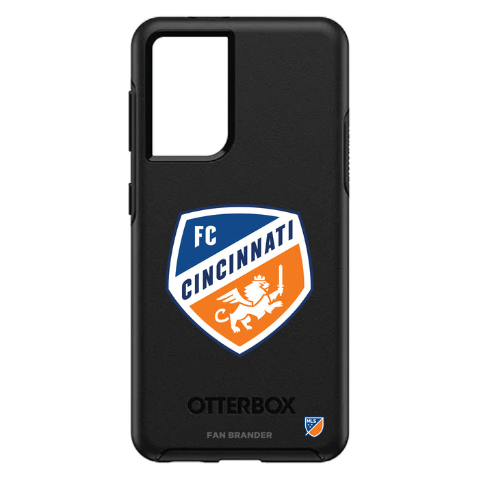 OtterBox Black Phone case with FC Cincinnati Primary Logo