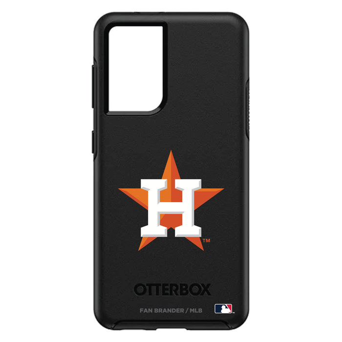 OtterBox Black Phone case with Houston Astros Primary Logo