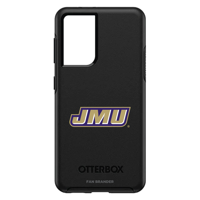 OtterBox Black Phone case with James Madison Dukes Primary Logo
