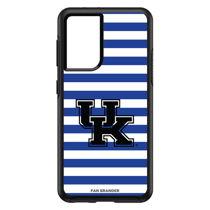 OtterBox Black Phone case with Kentucky Wildcats Tide Primary Logo and Striped Design