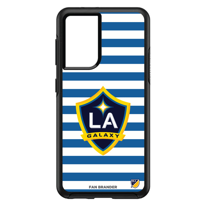 OtterBox Black Phone case with LA Galaxy Stripes
