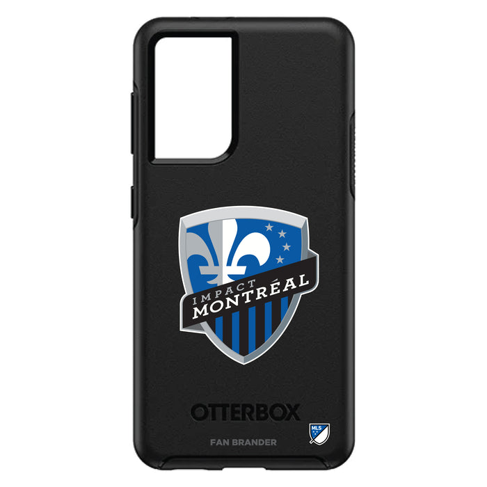 OtterBox Black Phone case with Montreal Impact Primary Logo
