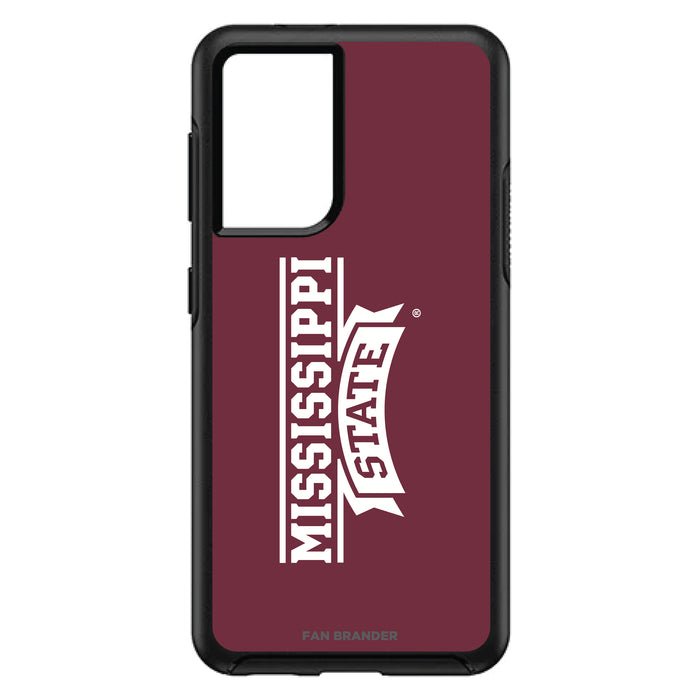 OtterBox Black Phone case with Mississippi State Bulldogs Wordmark Design
