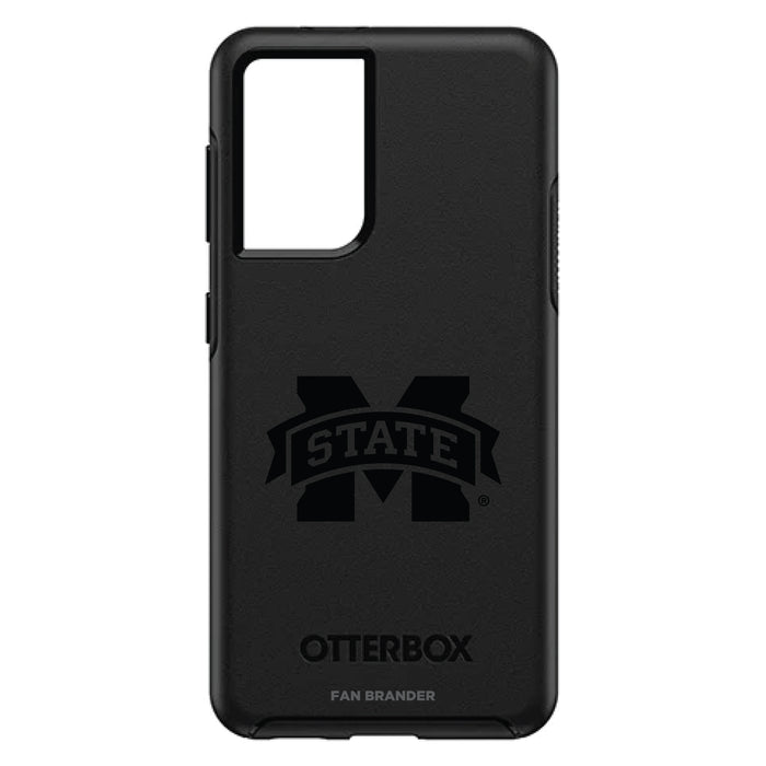 OtterBox Black Phone case with Mississippi State Bulldogs Primary Logo in Black