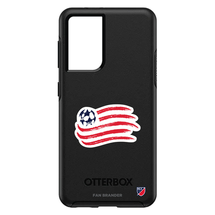 OtterBox Black Phone case with New England Revolution Primary Logo