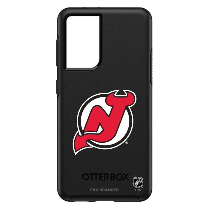 OtterBox Black Phone case with New Jersey Devils Primary Logo