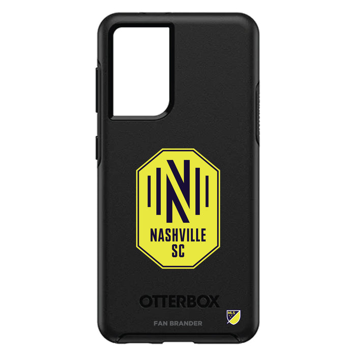 OtterBox Black Phone case with Nashville SC Primary Logo