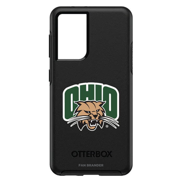 OtterBox Black Phone case with Ohio University Bobcats Primary Logo