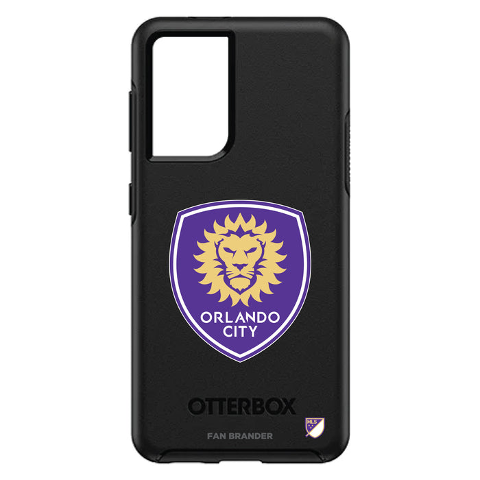 OtterBox Black Phone case with Orlando City SC Primary Logo