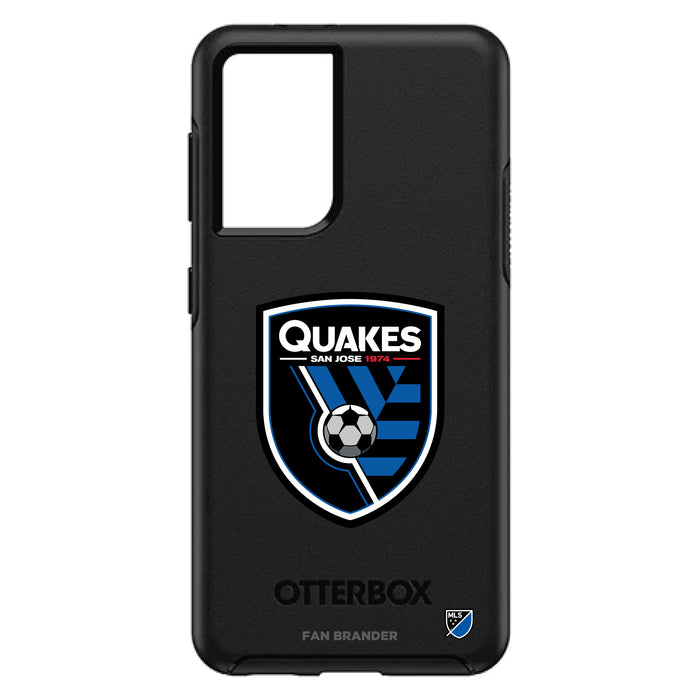 OtterBox Black Phone case with San Jose Earthquakes Primary Logo