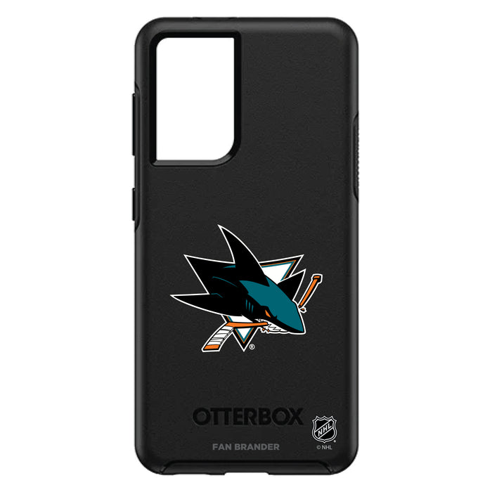OtterBox Black Phone case with San Jose Sharks Primary Logo