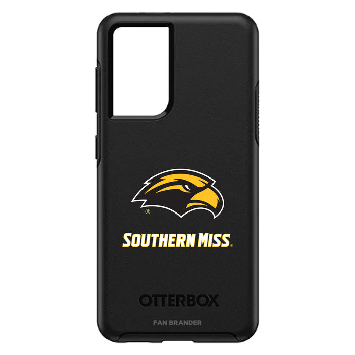 OtterBox Black Phone case with Southern Mississippi Golden Eagles Primary Logo