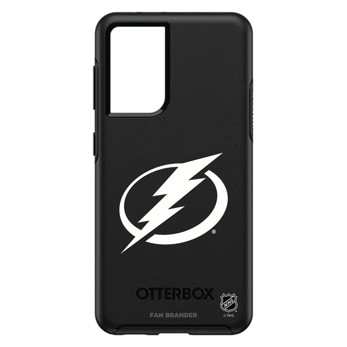 OtterBox Black Phone case with Tampa Bay Lightning Primary Logo