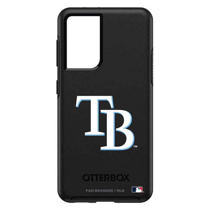 OtterBox Black Phone case with Tampa Bay Rays Secondary Logo