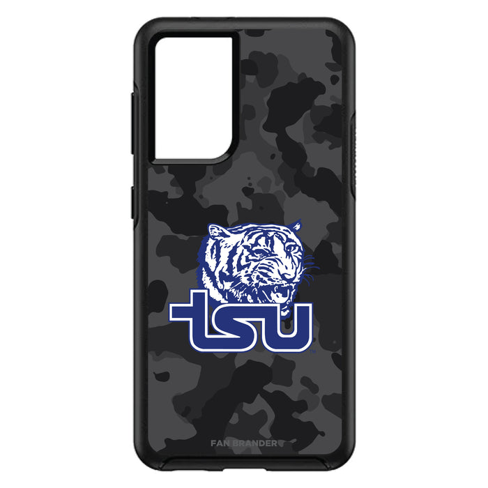 OtterBox Black Phone case with Tennessee State Tigers Urban Camo Background