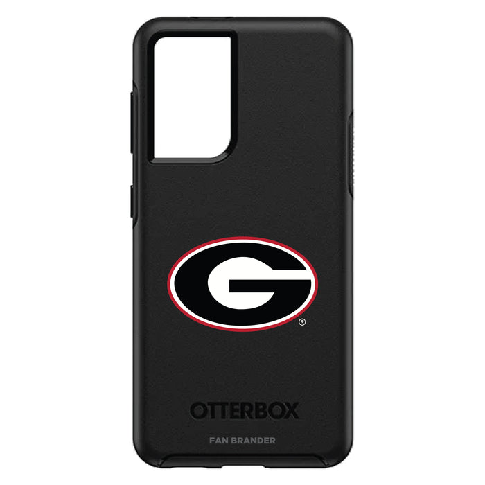 OtterBox Black Phone case with Georgia Bulldogs Primary Logo