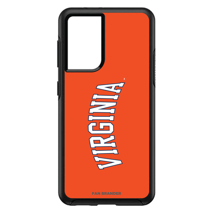 OtterBox Black Phone case with Virginia Cavaliers Wordmark Design