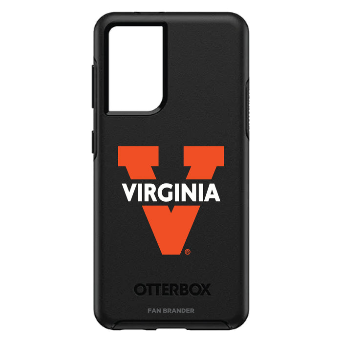 OtterBox Black Phone case with Virginia Cavaliers Secondary Logo