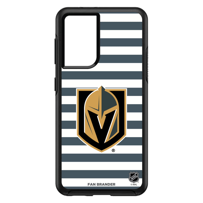 OtterBox Black Phone case with Vegas Golden Knights Stripes