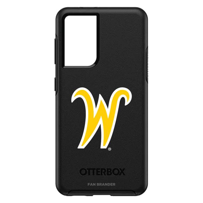OtterBox Black Phone case with Wichita State Shockers Secondary Logo