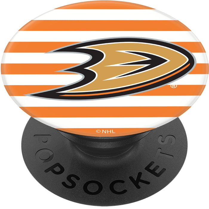 PopSocket PopGrip with Anaheim Ducks Stripes