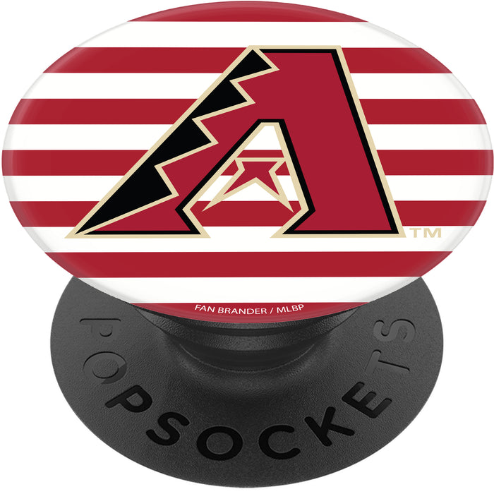 PopSocket PopGrip with Arizona Diamondbacks Primary Logo with Stripes
