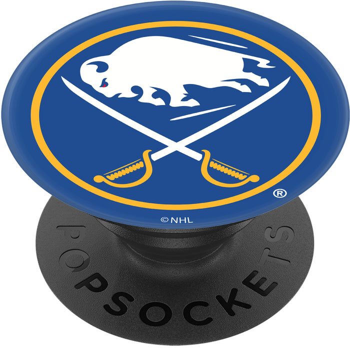 PopSocket PopGrip with Buffalo Sabres Team Color Background