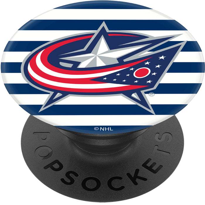 PopSocket PopGrip with Columbus Blue Jackets Stripes