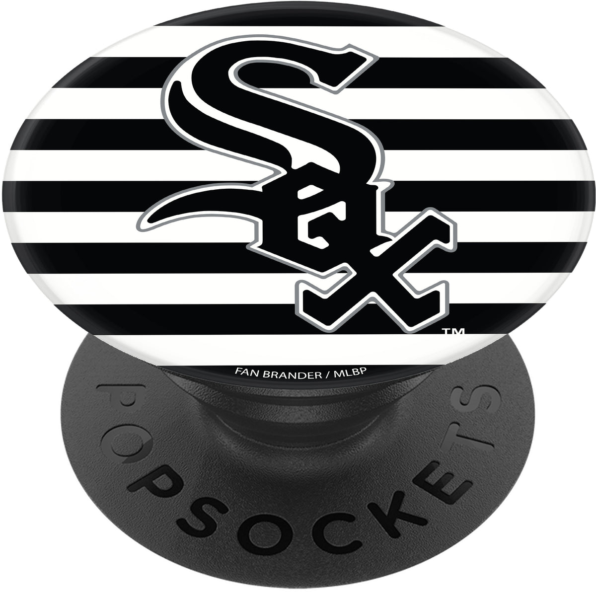 PopSockets Black Houston Astros Stripes Design PopGrip