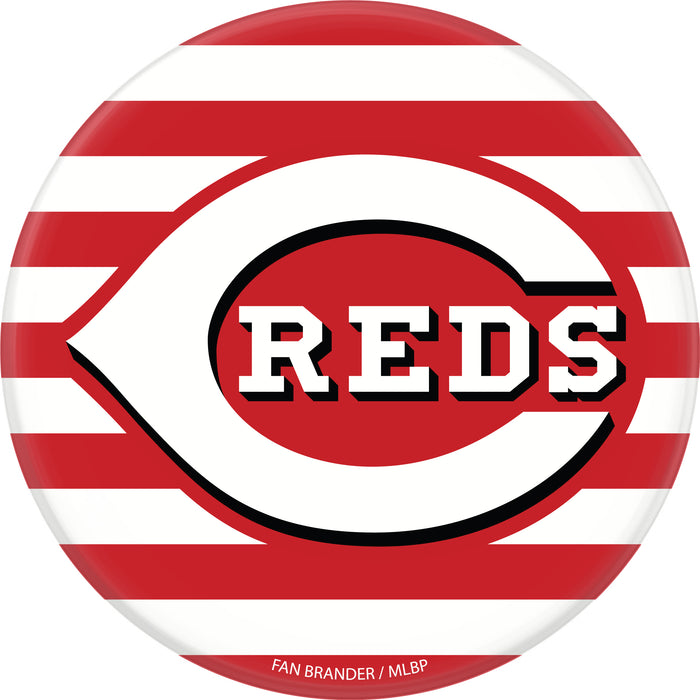 PopSocket PopGrip with Cincinnati Reds Primary Logo with Stripes