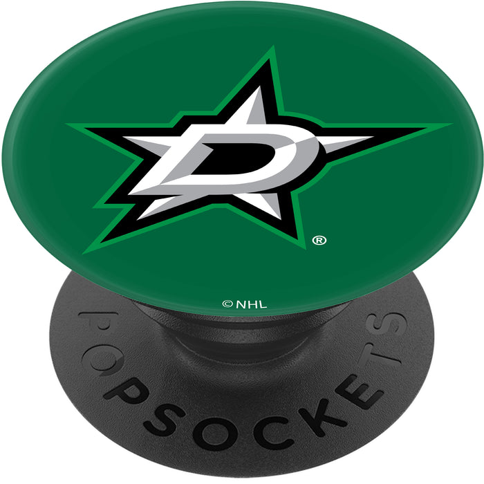 PopSocket PopGrip with Dallas Stars Team Color Background