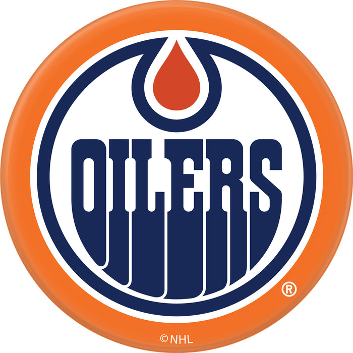 PopSocket PopGrip with Edmonton Oilers Team Color Background