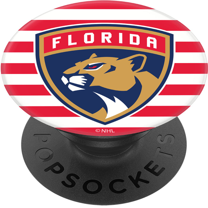 PopSocket PopGrip with Florida Panthers Stripes