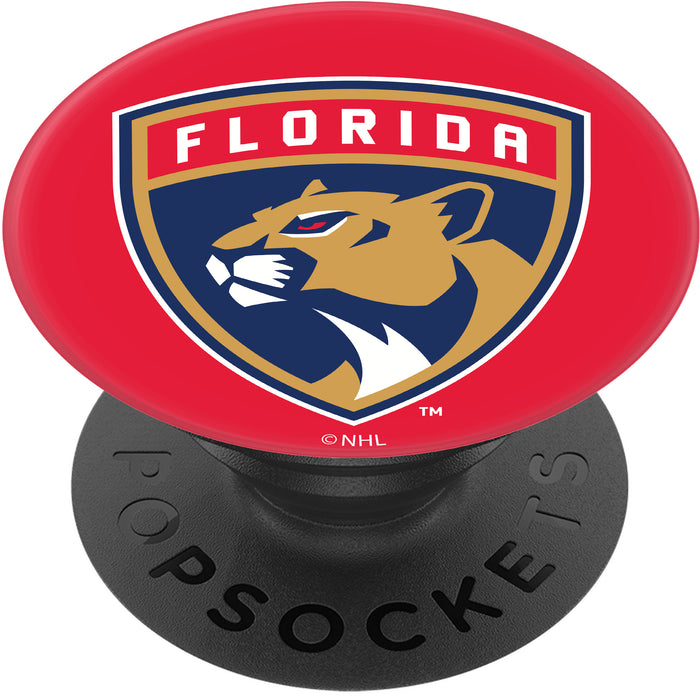 PopSocket PopGrip with Florida Panthers Team Color Background