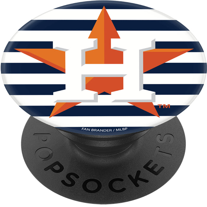 PopSocket PopGrip with Houston Astros Primary Logo with Stripes