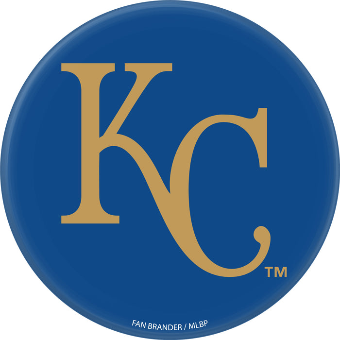 PopSocket PopGrip with Kansas City Royals Primary Logo on Team Color Background