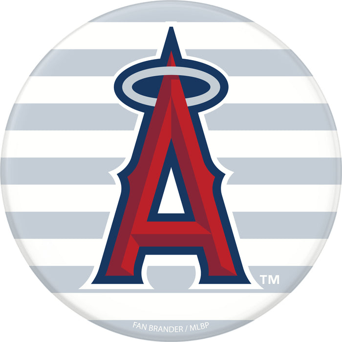 PopSocket PopGrip with Los Angeles Angels Primary Logo with Stripes
