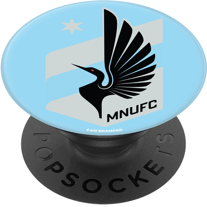 PopSocket PopGrip with Minnesota United FC Team Color Background