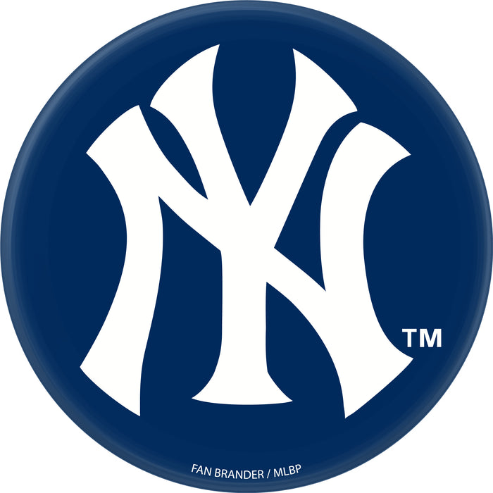 PopSocket PopGrip with New York Yankees Primary Logo on Team Color Background