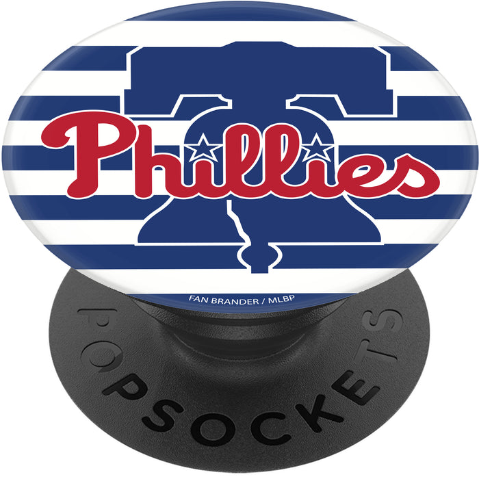 PopSocket PopGrip with Philadelphia Phillies Primary Logo with Stripes